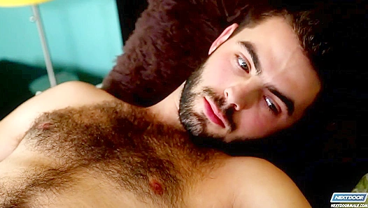 Thirsty Neighbor ~ Josh Long's Hairy Cock Craves Attention