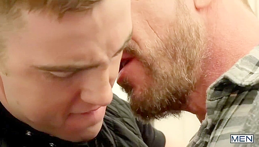 Thirsty JP Dubois and Rocco Steele Fuck Wildly in Public ~ Straight toGay Seduction