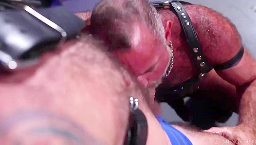 Silver Foxes Monty & Ben Dominate ~ Hot Gay Action Over 30