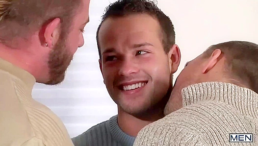 Taboo Anal Trio ~ John Magnum, Rikk York, Luke Adams in a Jizz Orgy