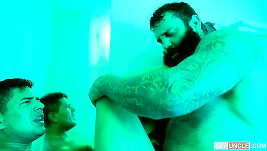 Alex Montenegro and Markus Kage ~ A Heated Encounter at DadCreep