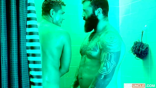 Alex Montenegro and Markus Kage ~ A Heated Encounter at DadCreep