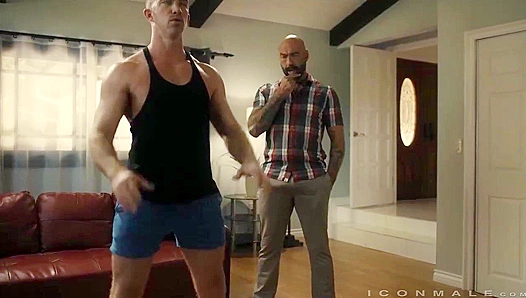 Dirty Daddy Drew Sebastian Pounds Nick Fitt's Tight Ass