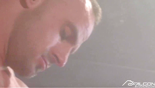 Muscular Staircase Fuck ~ Adam Killian & Samuel Colt - Falcon Studios