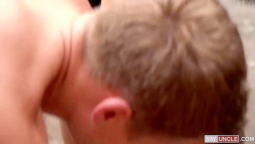 Markus Kage and Brent North Heat Up the Backseat in a Wild Bang Session
