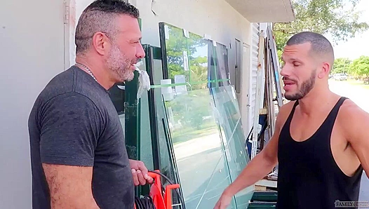 Marco & Alex Sweat It Out ~ Intense Familial Seduction