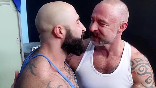 Rugged Bearback ~ Atlas Grant & Musclebear Montreal's Raw Passion - Men Over 30