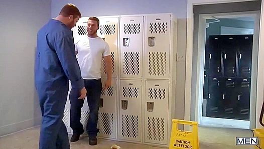 Janitor's Secret ~ Colby Jansen & Rod Pederson Fuck Hard at School