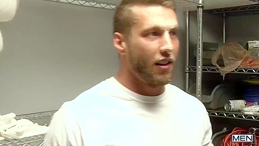 Janitor's Secret ~ Colby Jansen & Rod Pederson Fuck Hard at School