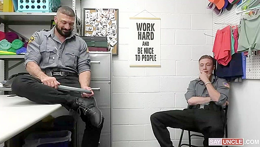 Mall Cops Cole & Marco Nail a Naughty Teen Thief