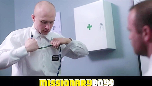 President Woodruff's Secret Exam: A Steamy Encounter with Elder Larsen