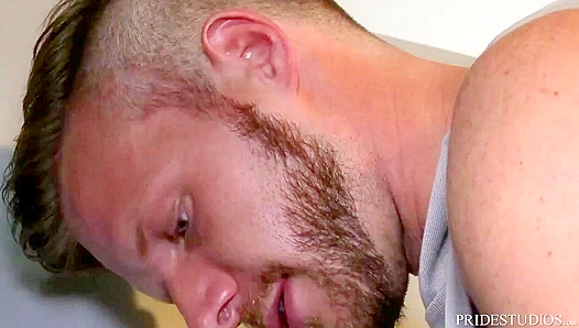 Gloryhole Gape ~ Alessio Romero & Brian Bonds Heat Up at 30+