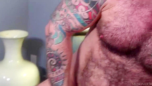 Musclebear Montreal Takes Damien Crosse ~ Hot Gay Action with Men Over 30