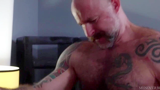 Musclebear Montreal Takes Damien Crosse ~ Hot Gay Action with Men Over 30