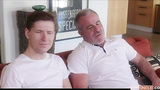 Naughty Step-Nephew Seduces Uncle ~ Lukas Stone & Dale Savage's Forbidden Fun