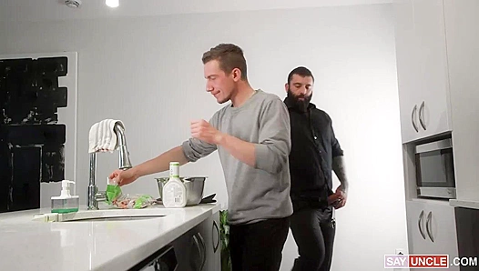 Stepbrothers' Forbidden Lust ~ William Moore & Markus Kage Explore Taboo Desires