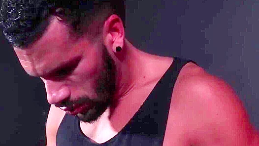 Sweaty Sex Marathon ~ Marco Lorenzo & MuscleBear Montreal's Giant Dick Showdown