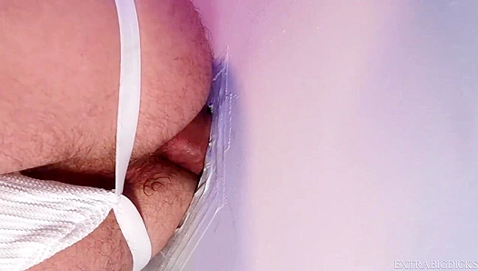 Rencher Spence & MuscleBear Montreal ~ Merciless Public Anal with Extra Big Dicks