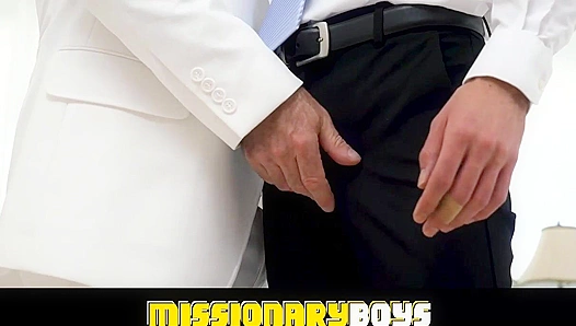 Deep Submission ~ Elder Lund Takes It All In Missionary Style
