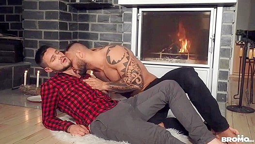 Hairy Bros Jerome & John D Pound Each Other Raw on the Floor