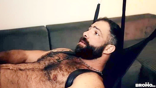 Hairy Dudes Vince & Jake Fuck Hard in BDSM Bliss