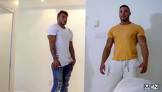 Str8 toGay ~ Beefy Men Bang - Jack Kross & William Seed Team Up with Marco Vallant