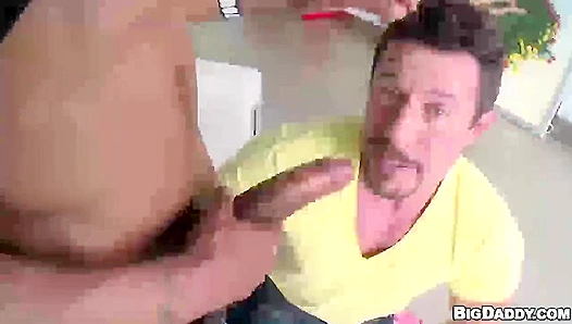 Luke & Damian Take Turns on a Massive Black Cock ~ Brace for Impact!