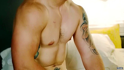 Casey Jack, Jackson Reed & Teddy Bear ~ Straight Turns toGay in a Hot Three-Way!