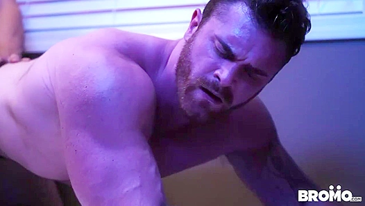 Hairy Hunks Scott & Jay ~ Intense BDSM Fucking - Bromo US