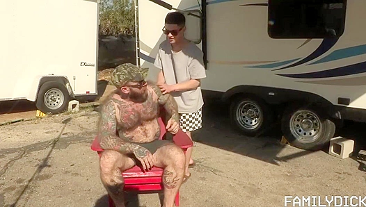 Stepson Dylan Gets Wild Outdoor Fuck from Jack Dixon - Forbidden Family dicks