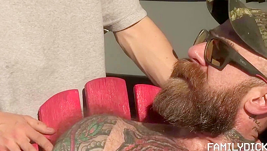 Stepson Dylan Gets Wild Outdoor Fuck from Jack Dixon - Forbidden Family dicks