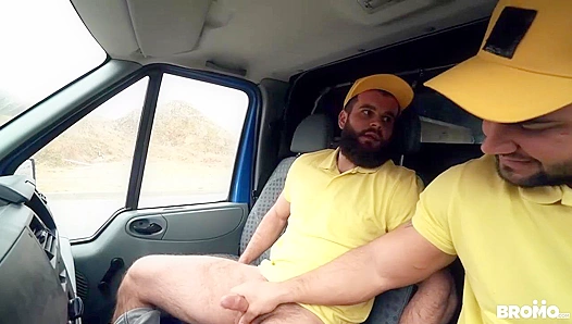 Jerome & Jerry's Steamy Truck Tryst ~ Delivery Men Get Dirty
