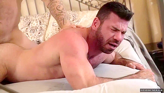 Beefy DILFs Billy Santoro & Colby Jansen Sodomize Each Other - Icon Male