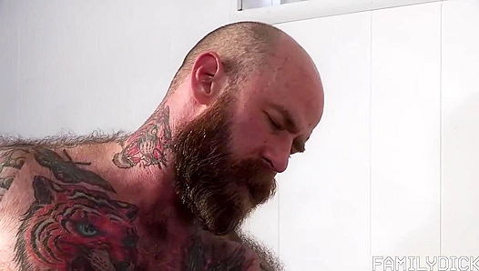 Twink Dylan Fucked by Hairy Stepdad Jack - Forbidden Family Sex