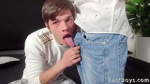 Eastboys ~ Daniel Donovan Licks Dick to Prove He's For Real
