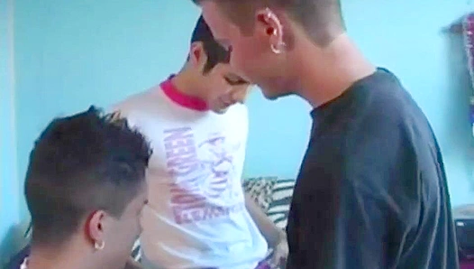 Wild Threesome ~ Jeremiah Baltich & Sebastian Nohart Heat Up the Boyz Party