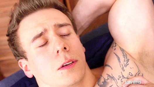 Lex Moore and Richard Stone ~ Handjob Heat at Jawked