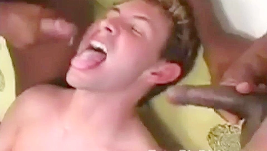 Extra Large Dicks ~ Troy's Interracial MMMwith Jallen and Ryan