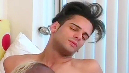 Ecstatic Threesome ~ Ganador, Zack, and Devon's Intense Circle Jerk Session