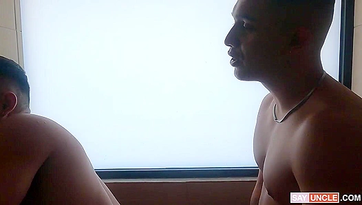 Horny Brandon Ley & Jaciel O ~ Frottage Fun & Latino Passion