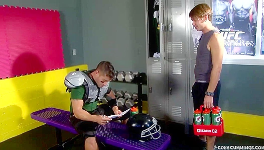 Reed Royce Cums All Over Cody Cummings' Massive Dick