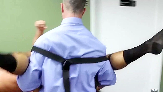 MMM with Christopher Daniels, Jessie Colter & Adam Killian ~ Gay Office Desire