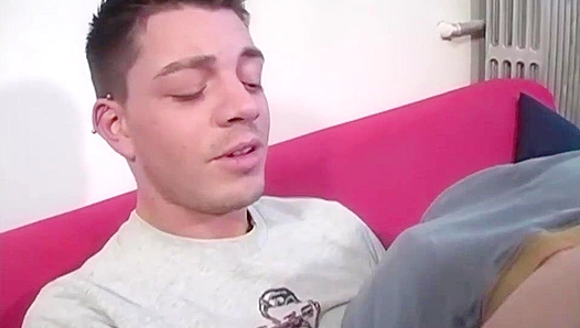 Beer and Blows ~ Donavin Fitch Gets Happy Mouth Action from Corey