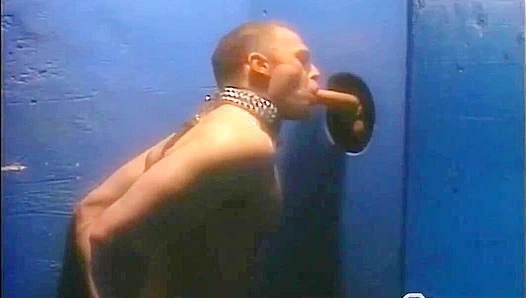 Leashed Hottie Dean Spencer Strokes That Stiff Cock - Falcon Studios