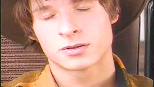 Daniel Valent and Leo Husek ~ Stealth Blowjob on the Train - Falcon Studios