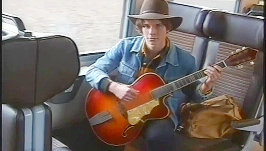 Daniel Valent and Leo Husek ~ Stealth Blowjob on the Train - Falcon Studios