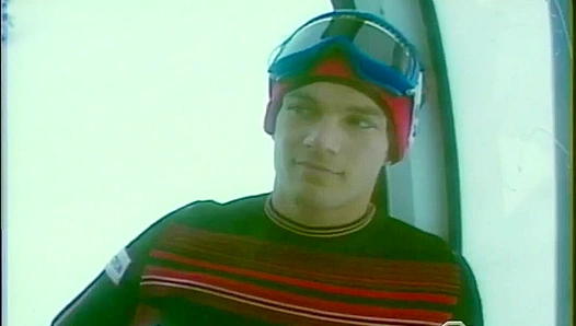 Hot Chairlift Blowjob ~ Horny Johnny Hanson & Jeff Michaels - Falcon Studios