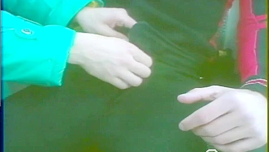 Hot Chairlift Blowjob ~ Horny Johnny Hanson & Jeff Michaels - Falcon Studios