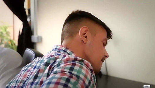 Office Desire ~ Tomas Brand Sucks 10 Inches from Tony Rivera